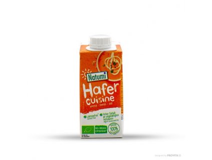 Oatmeal cream for baking and cooking 200ml BIO NATUMI