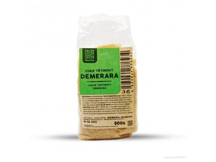 Cukier trzcinowy Demerara 500g PROVITA