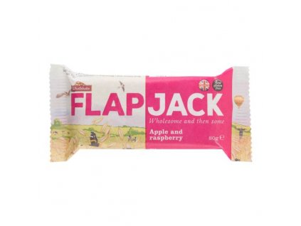 Flapjack ovesný bezl. jablko-malina 80g WHOLEBAKE