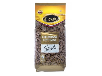 Makaron gigli z mąki pełnoziarnistej. 400g CESSI