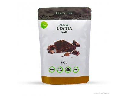 Kakaós massza cukor nélkül. 250g BIO EGÉSZSÉGÜGYI LINK