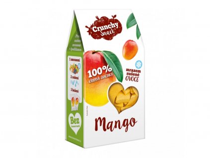 Ovoce suš. mraz. mango plátky bezl. 20g CRUNCHY SNACK