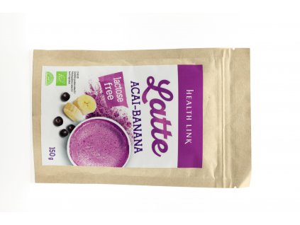 Latte acai - banán bezl. 150g BIO HEALTH LINK