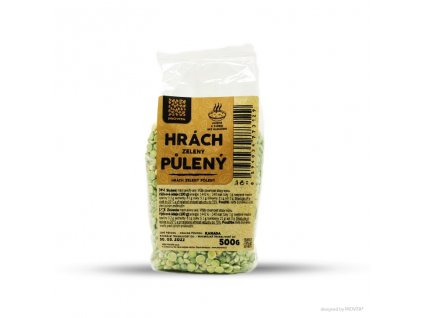 Mazăre verde, tăiată la jumătate 500g PROVITA