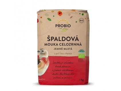 Mouka špaldová-jemná celozrnná 1kg BIO PROBIO