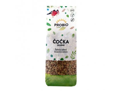 Čočka zelená bezl. 500g BIO PROBIO