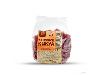 Brusnice klikva sušená 500 g – PROVITA
