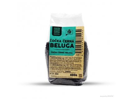 Čočka černá Beluga 400g PROVITA