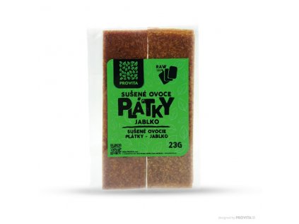 Plátky suš. ovocie - jablko RAW 25g PROVITA