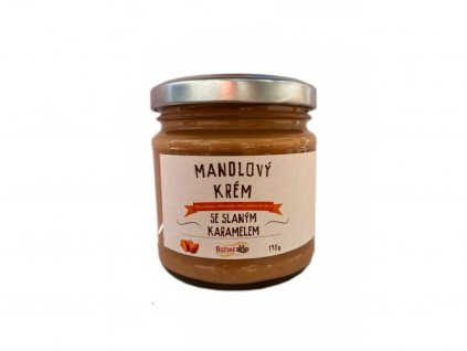 Mandelcreme mit Salz. Karamell. 190 g GOTT. NÜSSE