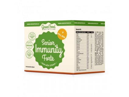 Senior Immunity Forte + Pillbox 1 pack. GREENFOOD