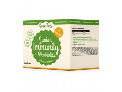 Junior Immunity, Probiotics + Pillbox 1 bal. GREENFOOD