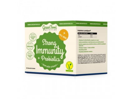 Strong Immunity, Probiotics + Pillbox 1 bal. GREENFOOD