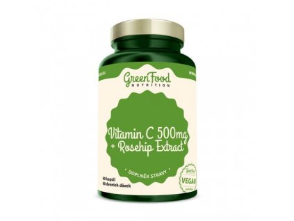 Vitamina C 500mg + Macese Ext. 60cps GRENFOOD