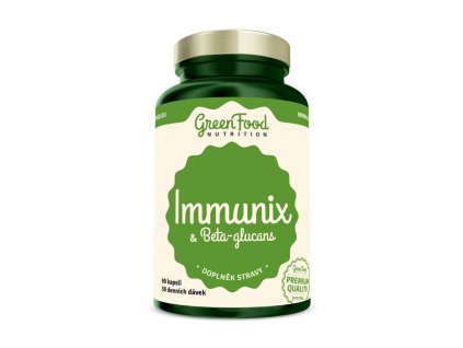 Immunix & Beta-Glucane 90 Kapseln GREENFOOD