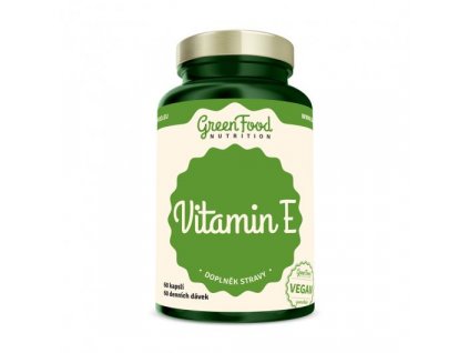 Vitamin E 60cps GREENFOOD - doprodej!