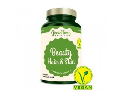 Beauty Hair, Skin 60cps GREENFOOD