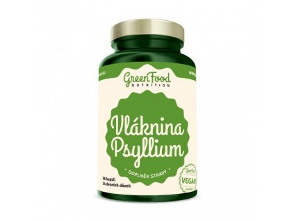 Vláknina Psyllium 96cps GREENFOOD
