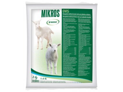 MIKROS OVIS sušené mléko, jehně, kůzle 3 kg