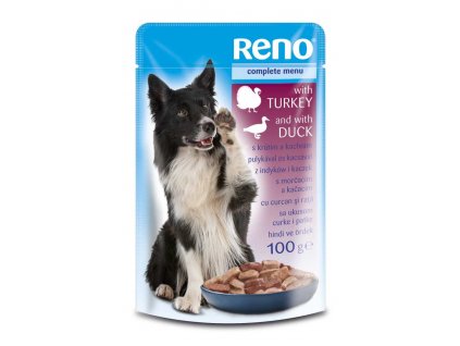 RENO Kutya pulyka és kacsa, tasak 100 g