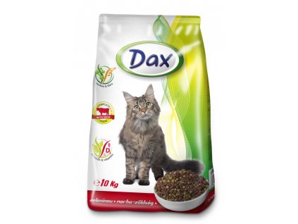 Dax Cat granule hovädzie so zeleninou 10 kg