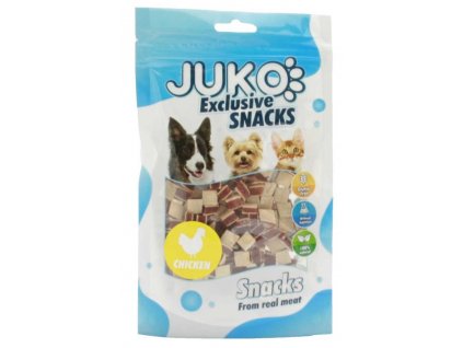 JUKO Snacks Chicken Meat, Liver, Fish granul 70 g