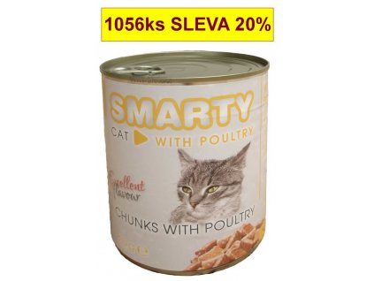 SMARTY Cat Bucăți de pasăre, la conserva 810 g