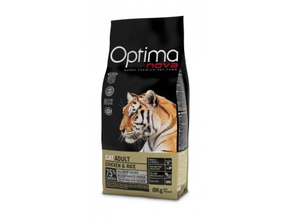 OPTIMAnova Cat Adult Chicken & Rice 8 kg