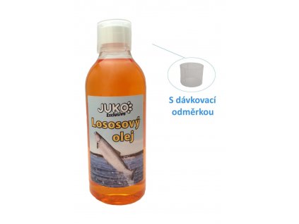 Lososový olej s odměrkou JUKO (500 ml)