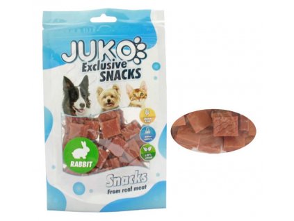 Rabbit big bites 3 x 2 cm JUKO Snacks 70 g
