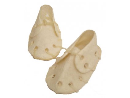 Fehér bivalybőr csizma JUKO Snacks 7,5 cm (50 db)