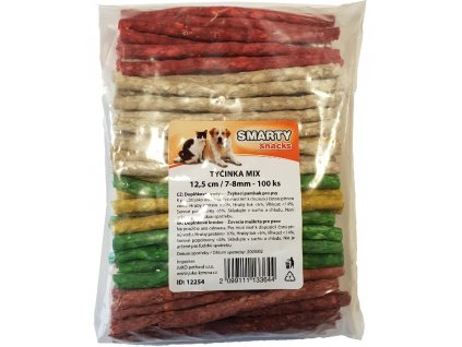 Tyčinka mix JUKO Snacks 12,5 cm, 7 - 8 mm (100 ks)