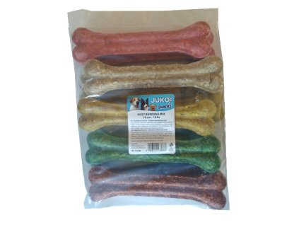 JUKO Snacks színes csontkeverék 19 cm (10 db)