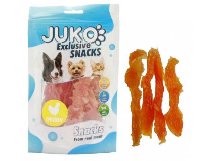 Chicken Soft Jerky kézzel készített JUKO Snacks 70 g