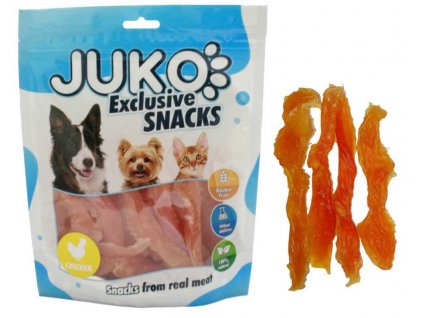 Chicken Soft Jerky kézzel készített JUKO Snacks 250 g