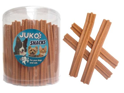 Jerky Cross Bacon JUKO Gustări 12,5 cm (50 buc)