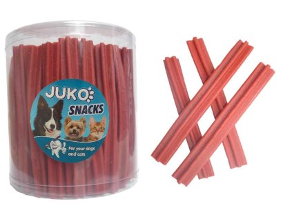 Jerky cross Beef JUKO Snacks 12.5 cm (50 pcs)