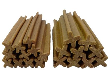 Dentální kříž Kuřecí/rybí JUKO Snacks 1 kg (cca 50 ks)