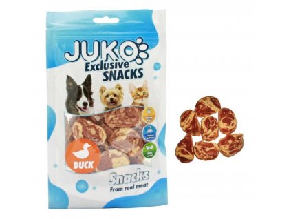 Duck & Codfish Chips JUKO Snack 70 g