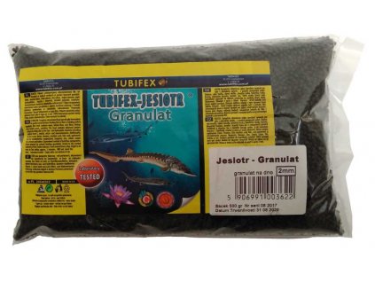 Pokarm Tubifex dla jesiotra 2 mm 0,5 kg