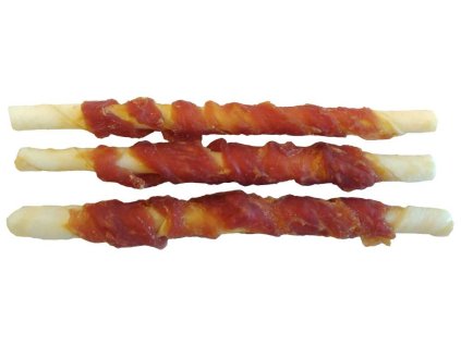 Tyčinka byvolia obalená kačacím mäsom JUKO Snacks 12,5 cm (30 ks)