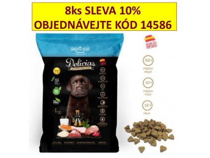 Delicias Dog Puppy Puha félpuha eledel 800 g