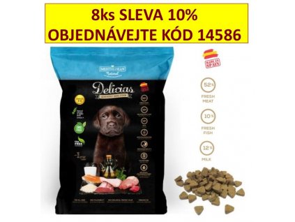 Delicias Dog Puppy Soft poloměkké krmivo 800 g