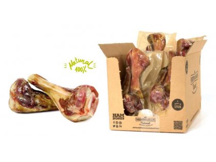 Knochenhälfte mit Serrano-Schinken ca. 370 g (2 Stück)