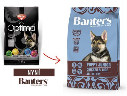 Banters Puppy Junior Chicken & Rice 3 kg