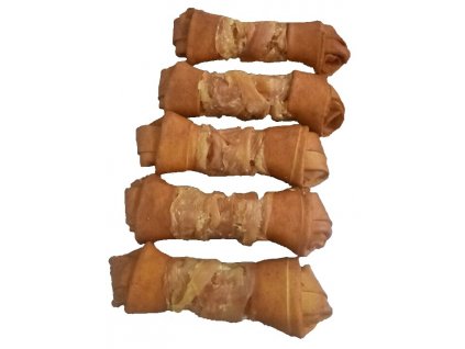 Geräucherter Büffelknoten in Hühnchen gewickelt JUKO Snacks 15 cm (6 Stück)