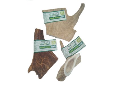 Damhirschgeweih, weich (XL) JUKO Natur Snacks