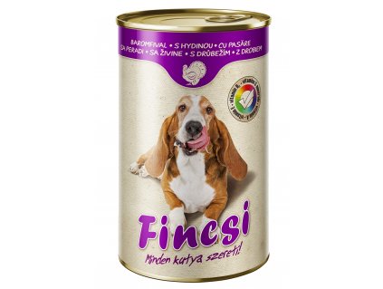 Fincsi Dog drůbeží, konzerva 1240 g