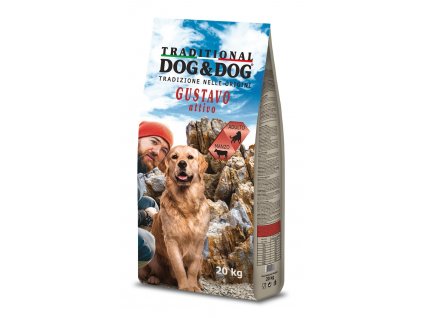Dog & Dog Gustavo Active Beef 20 kg
