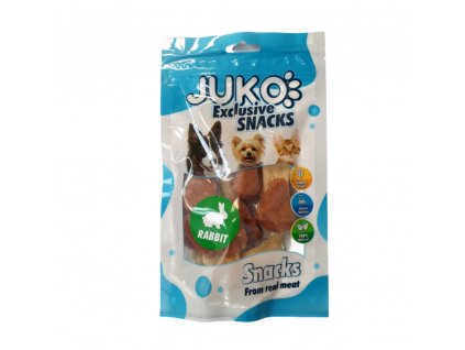 Ucho Królika z Kurczakiem JUKO Snacks 70 g